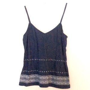 Navy blue Esprit tank top